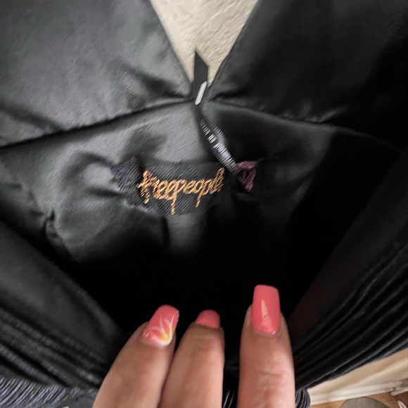 New Year’s Black Free People NWT Cocktail Dinner Sexy Dress Size 8 - Picture 8 of 8